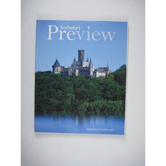 Sothebys Preview September October 2005 Picasso Disney Mickey Geoffery Beene - Picture 1 of 6